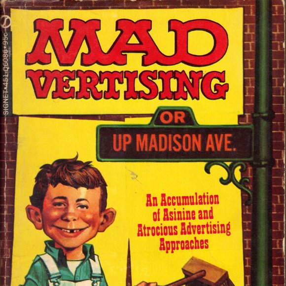 Mad Paperback Book - Mad-Vertising - Picture 1 of 2